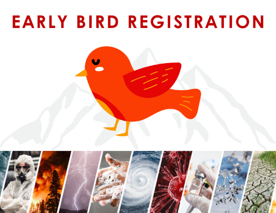 Picture of Early Bird Registration - Public Health and Disasters Conference