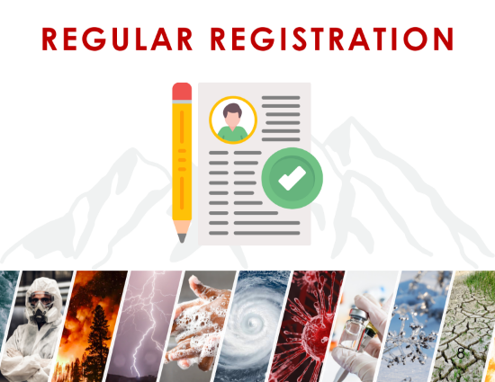 Picture of Regular Registration - Public Health and Disasters Conference